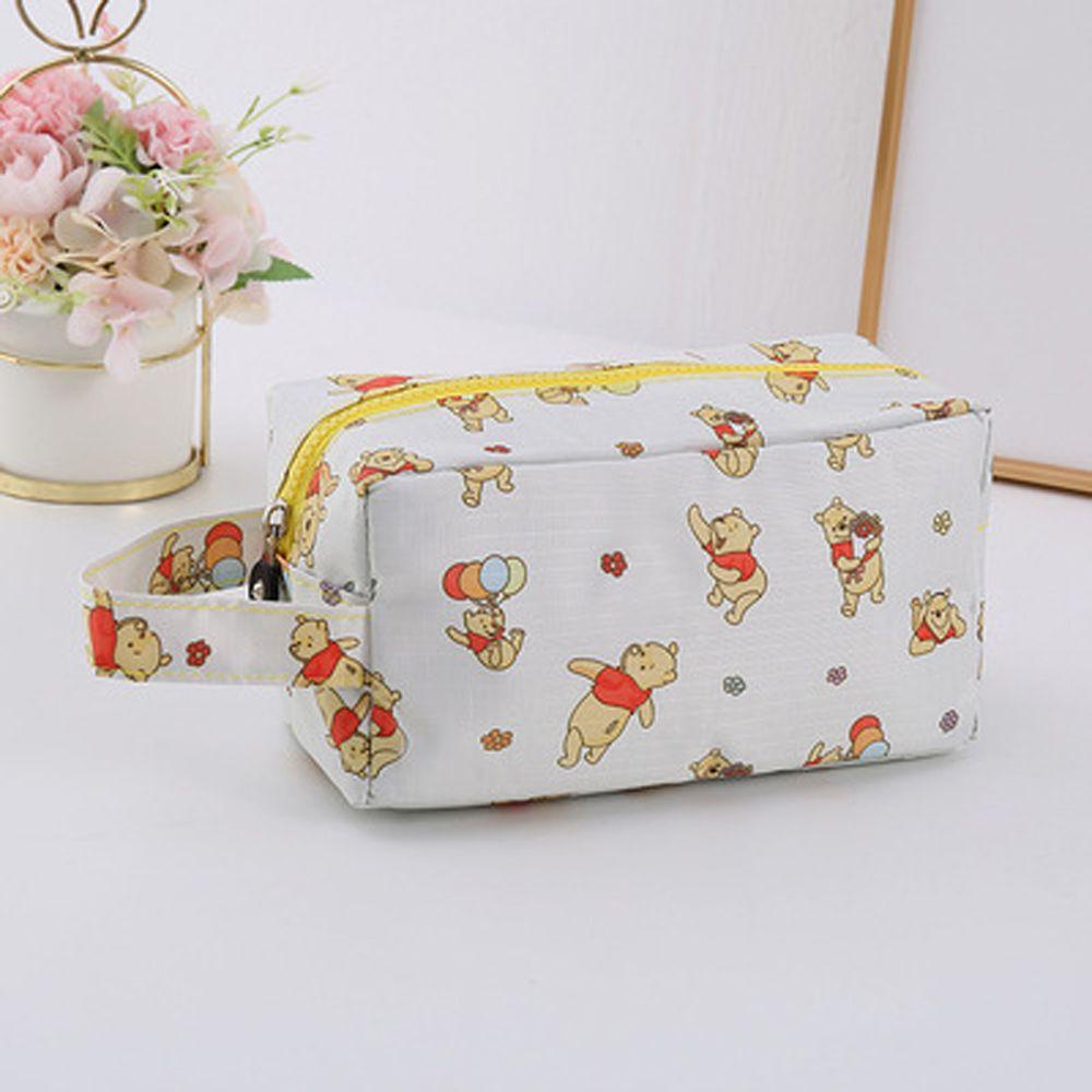 Qqmall Túi Đựng Mỹ Phẩm / Đồ Vệ Sinh Cá Nhân Chống Thấm Nước Có Khóa Kéo Hình Hello