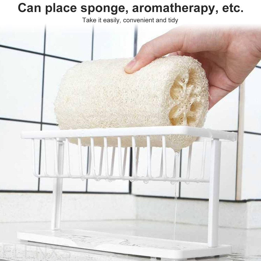 Giá đựng mút rửa chén 2 tầng tiện lợi