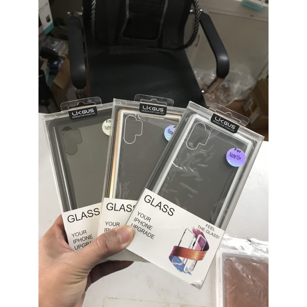 Ốp lưng hít nam châm cường lực Likgus Samsung galaxy Note 10/Note 10 Plus