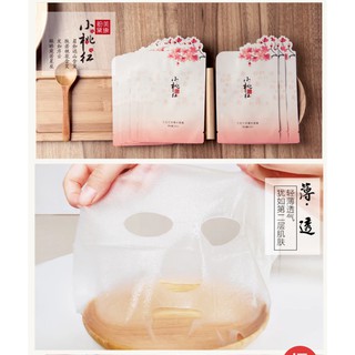 MEIKING mask Mặt nạ hoa đào trắng da phục hồi căng bóng