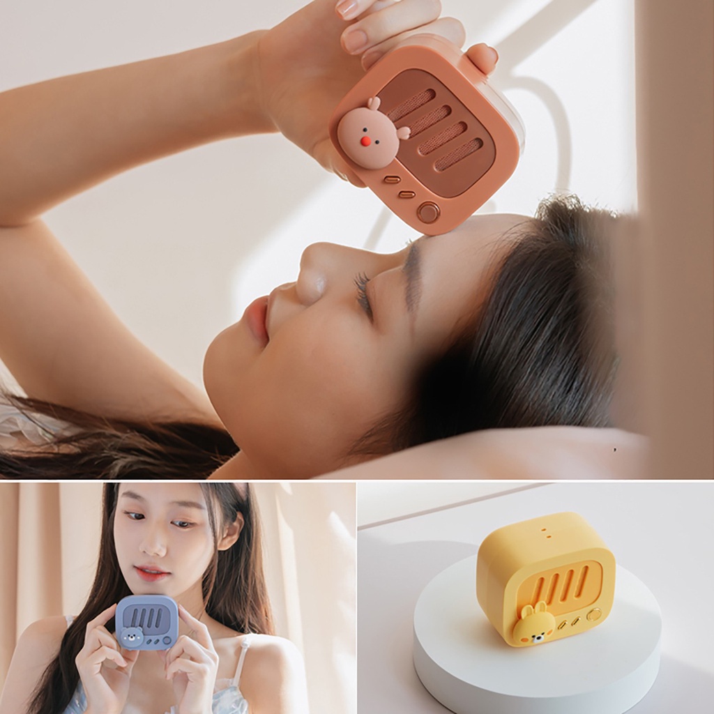 Loa Bluetooth Không Dây Mini Hình Hoạt Hình Dễ Thương