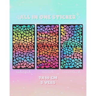 Bọngua | Sticker deco All in one✨🥨 - Nhãn dán trang trí nhiều màu sắc