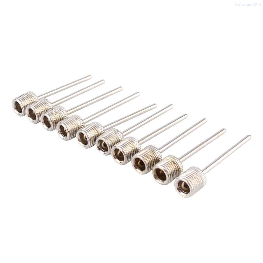 Bộ 10 Kim Bơm Bóng Đá / Bóng Rổ / Bóng Đá Tiện Dụng Cho Nhà Bếptool01
