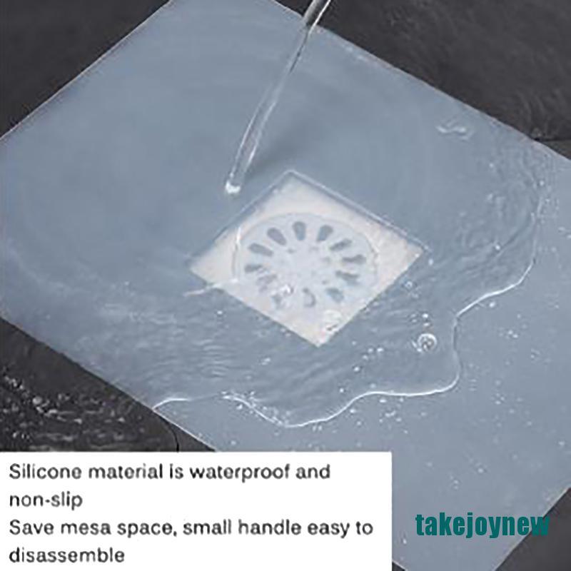 Tấm silicon bịt lỗ cống thoát nước giúp ngăn mùi / chặn nước thoát xoắn cống