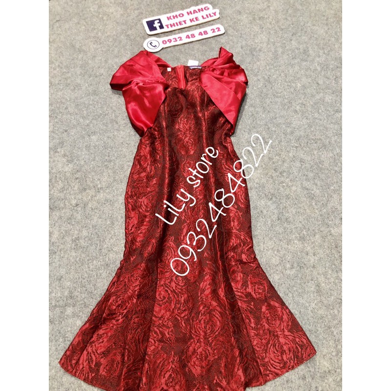 🥇ĐẦM GẤM ĐUÔI CÁ BẸT VAI CAO CẤP  ÀNH VÀ VIDEO THẬT 10000%