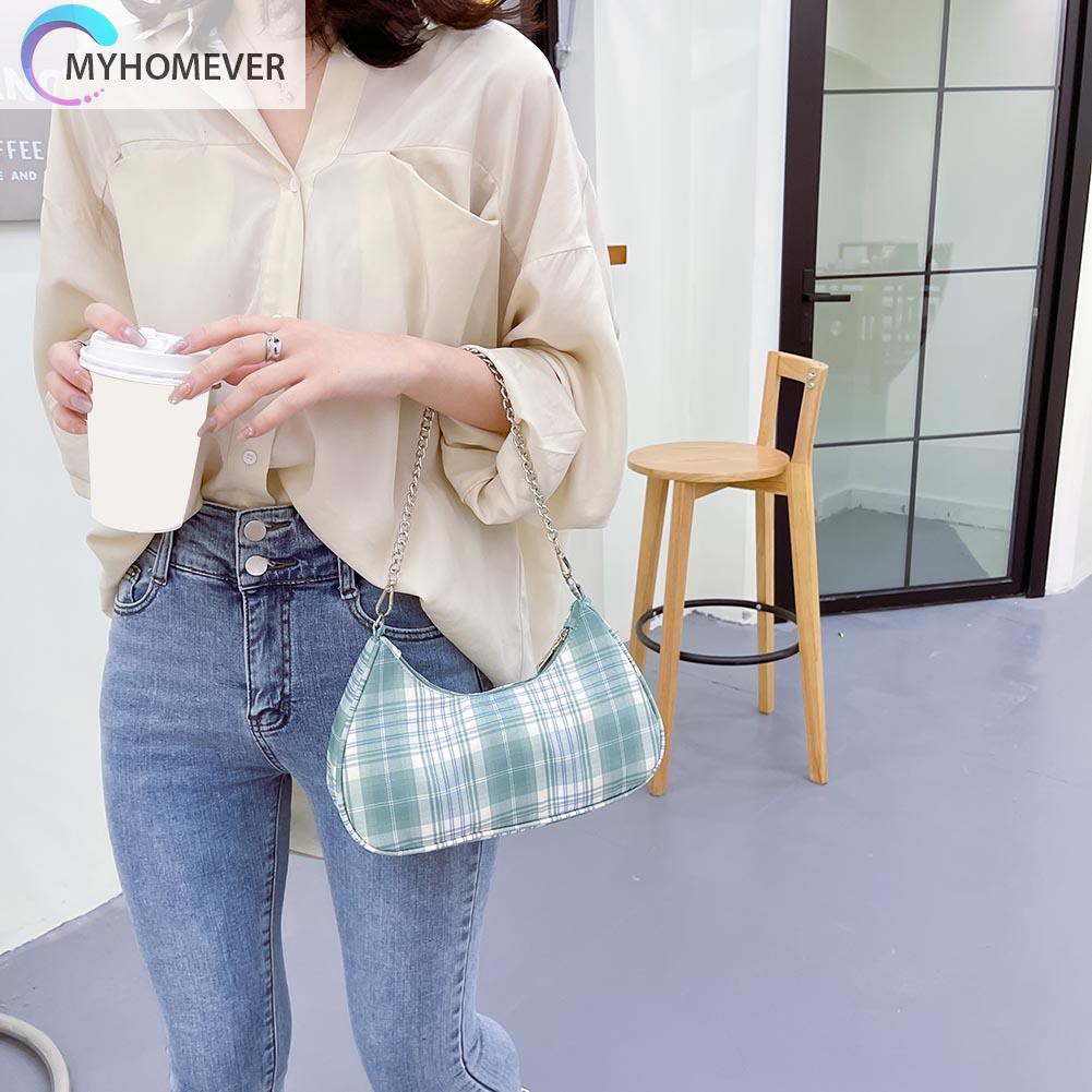 Túi đeo vai màu trơn kiểu dáng thời trang dành cho nữ