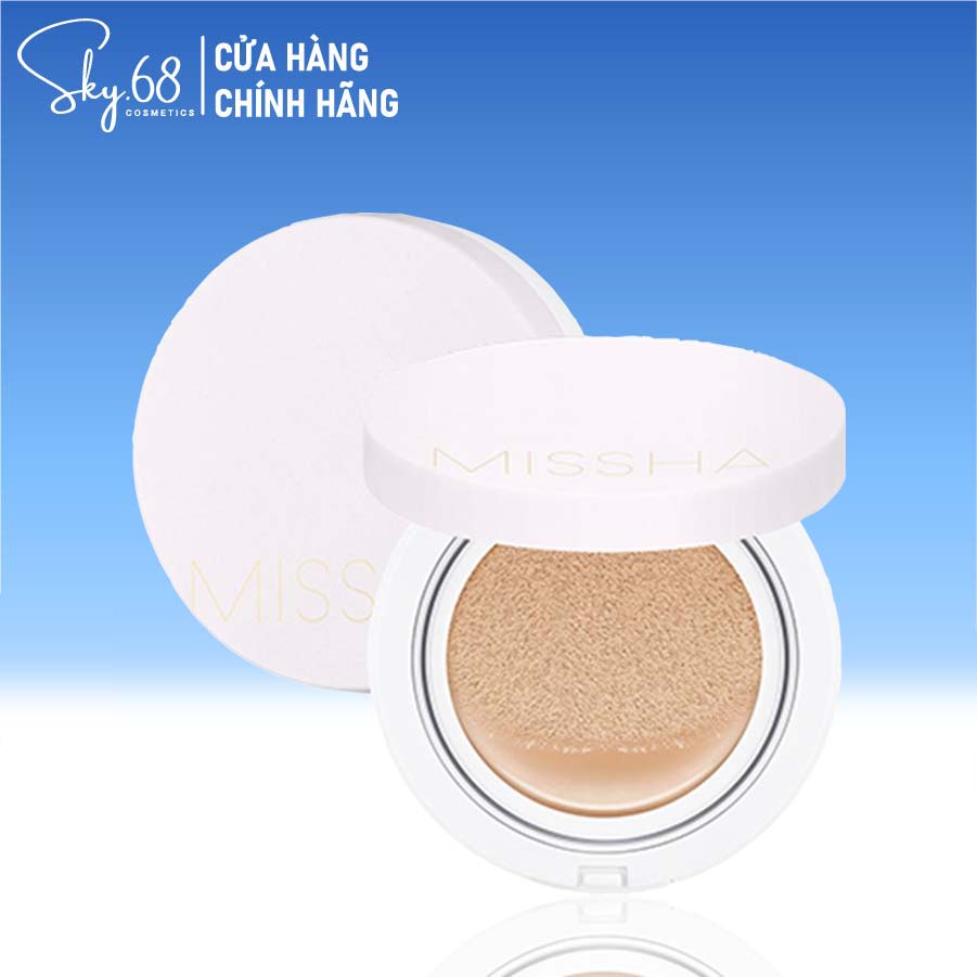 Phấn Nước Che Khuyết Điểm Hoàn Hảo Missha Magic Cushion Cover Lasting SPF50+/PA+++ 15g ( hồng nhạt )