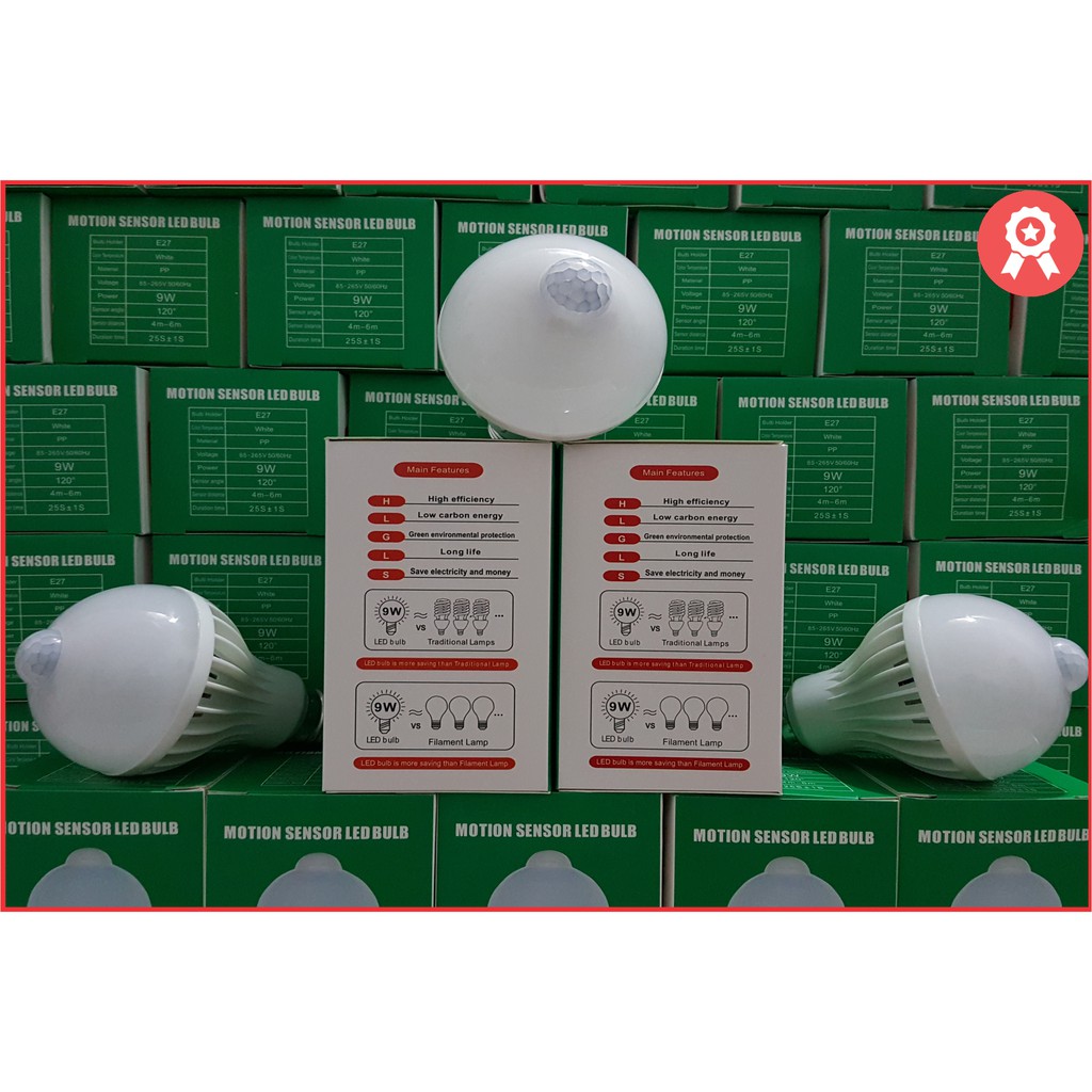 Bóng LED cảm ứng 9W