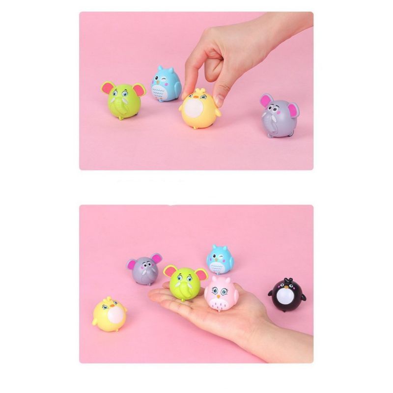 Xe cót thú mini chạy cót kute 218