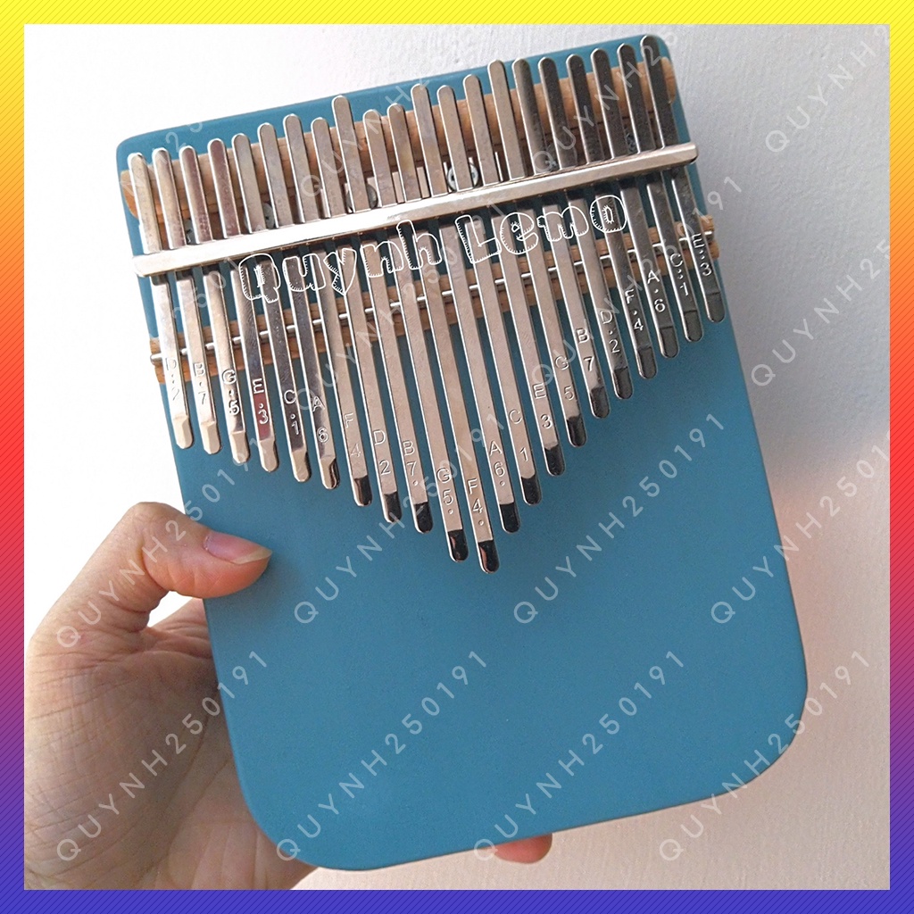 Đàn Kalimba 21 Phím Gỗ cao cấp QLBD1318 Âm Hay tặng full phụ kiện