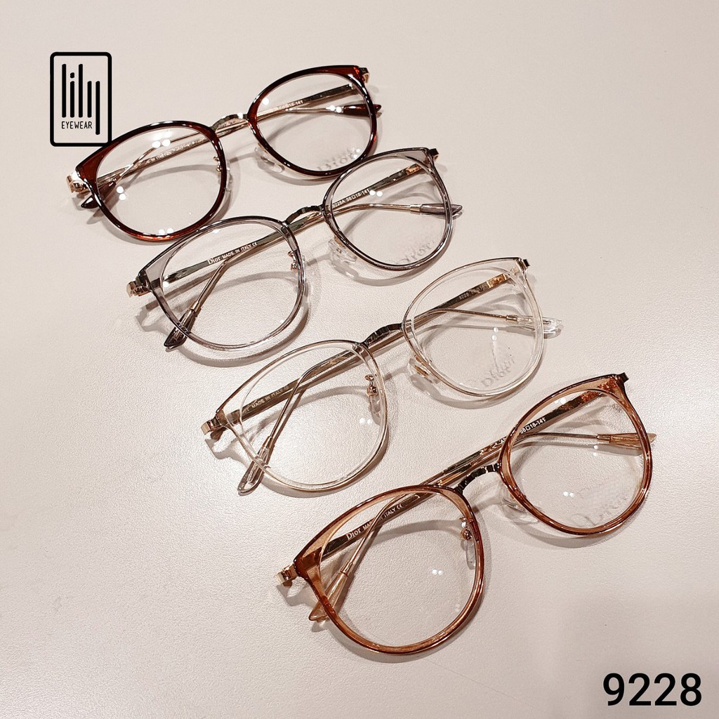 Gọng kính cận thời trang kim loại Di9228 Lilyeyewear