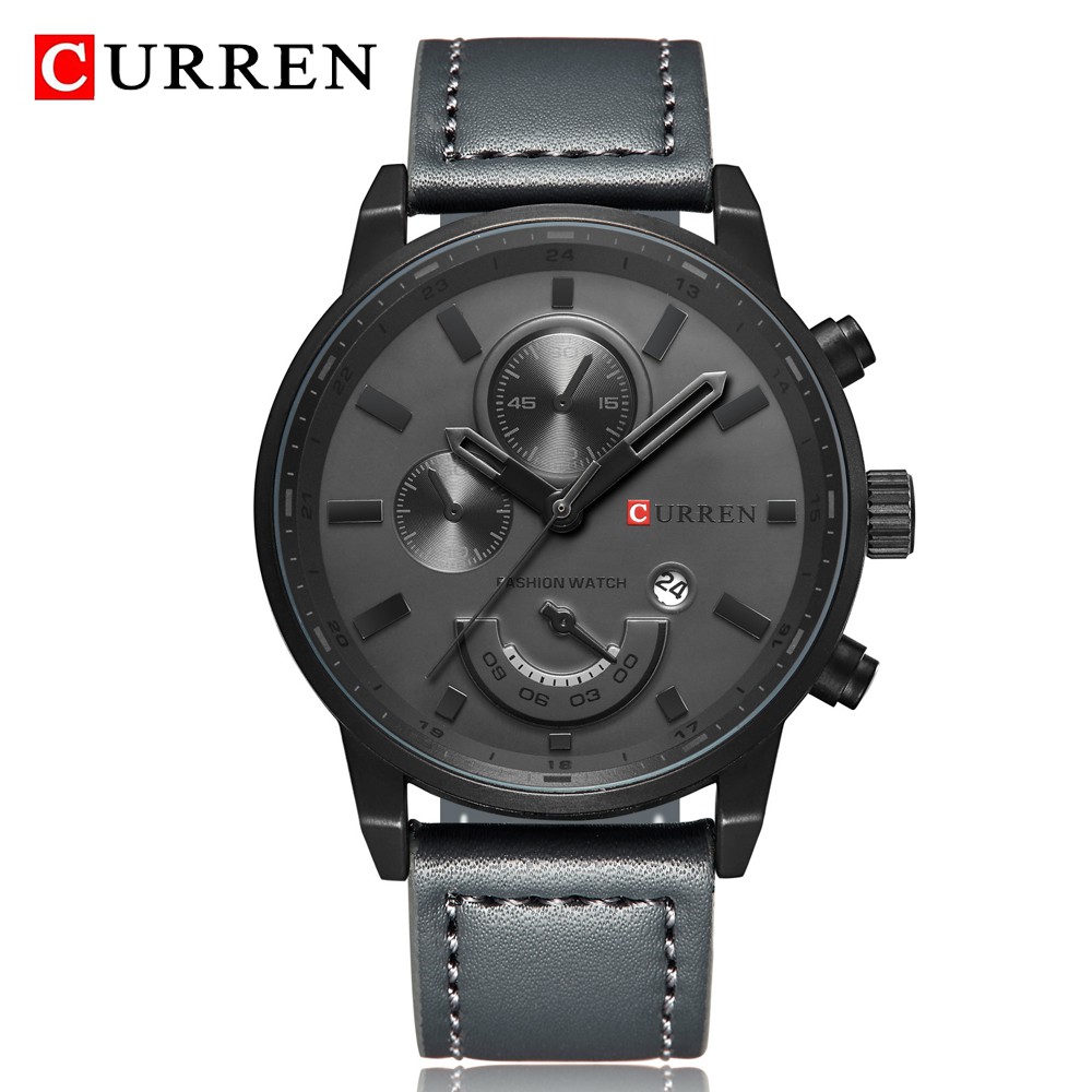 Đồng Hồ Quartz Nam Chống Thấm Nước Nhãn Hiệu CURREN 8217