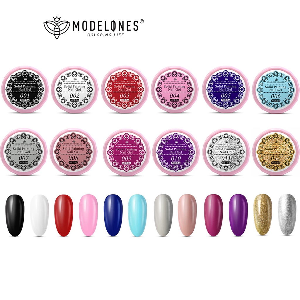 Gel đắp/điêu khắc làm móng MODELONES 5g