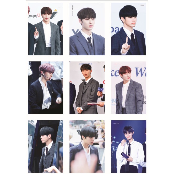 Lomo card 99 ảnh nhóm WANNA ONE New T11