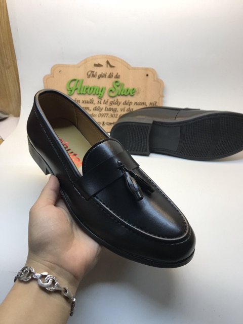 NHAP FSS12DEC 20%- Giày lười nam chuông dáng công sở lịch lãm | BigBuy360 - bigbuy360.vn