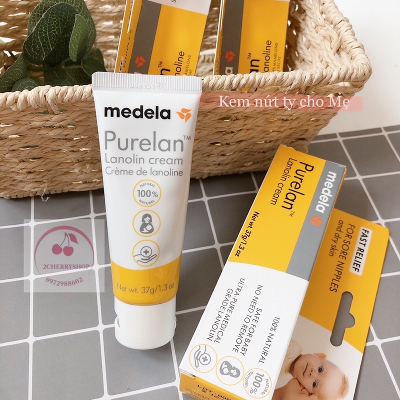 KEM NỨT TI MEDELA PURELAN 37g (Hàng mỹ)