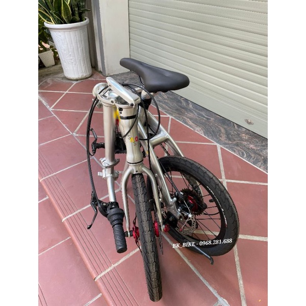 Xe Đạp Gấp Saso - Full Nhôm, Groupset Shimano 7 Speed, Bánh 16 (m25 - m75)