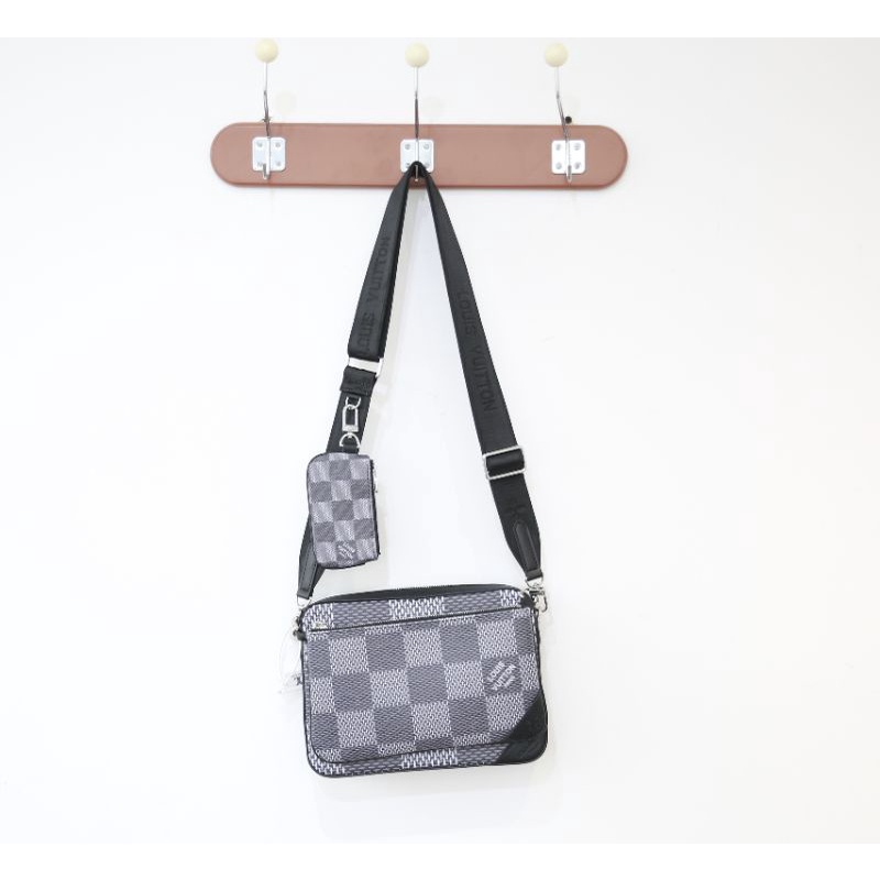 Túi đeo chéo nam hàng da thật