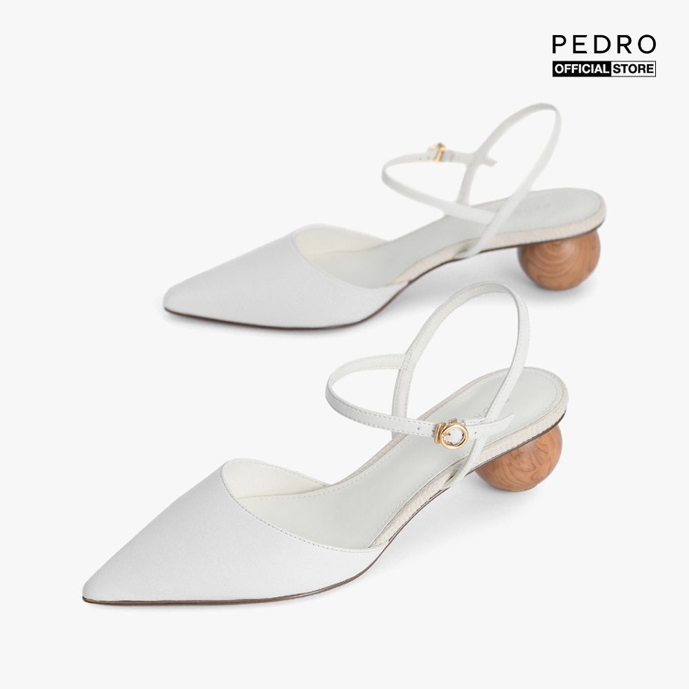 PEDRO - Giày cao gót mũi nhọn Leather Pointed Toe PW1-26480059-03