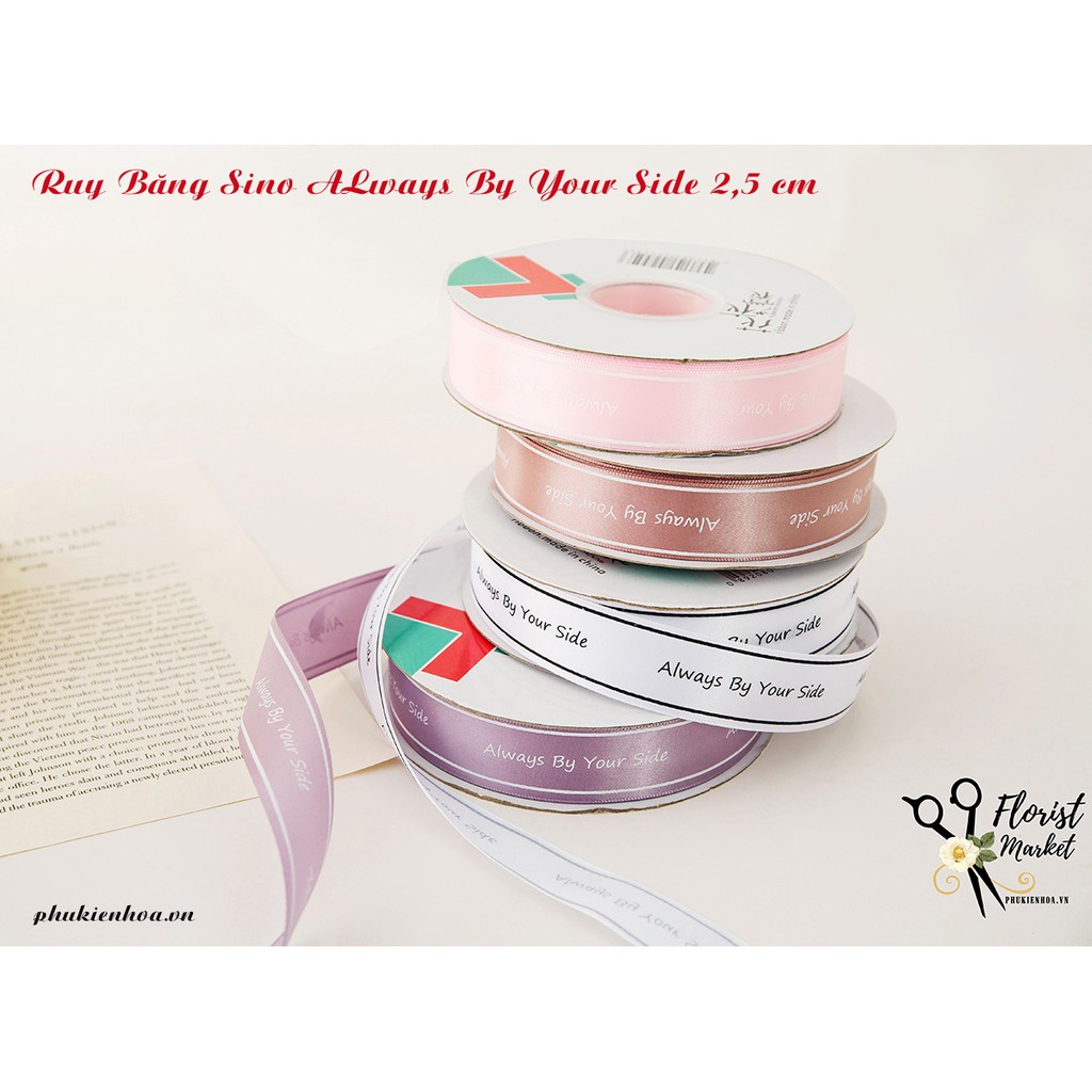 RUY BĂNG SINO ALWAYS BY YOUR SIDE 2.5CM