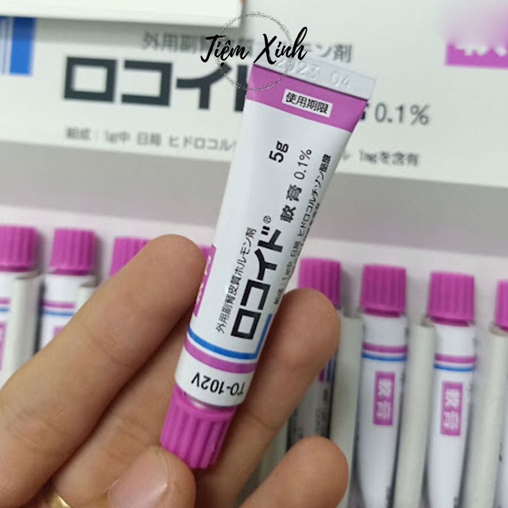 Kem bôi muỗi đốt côn trùng cắn viêm da cho bé Rokoito Nhật Bản 5g an toàn cho trẻ nhỏ