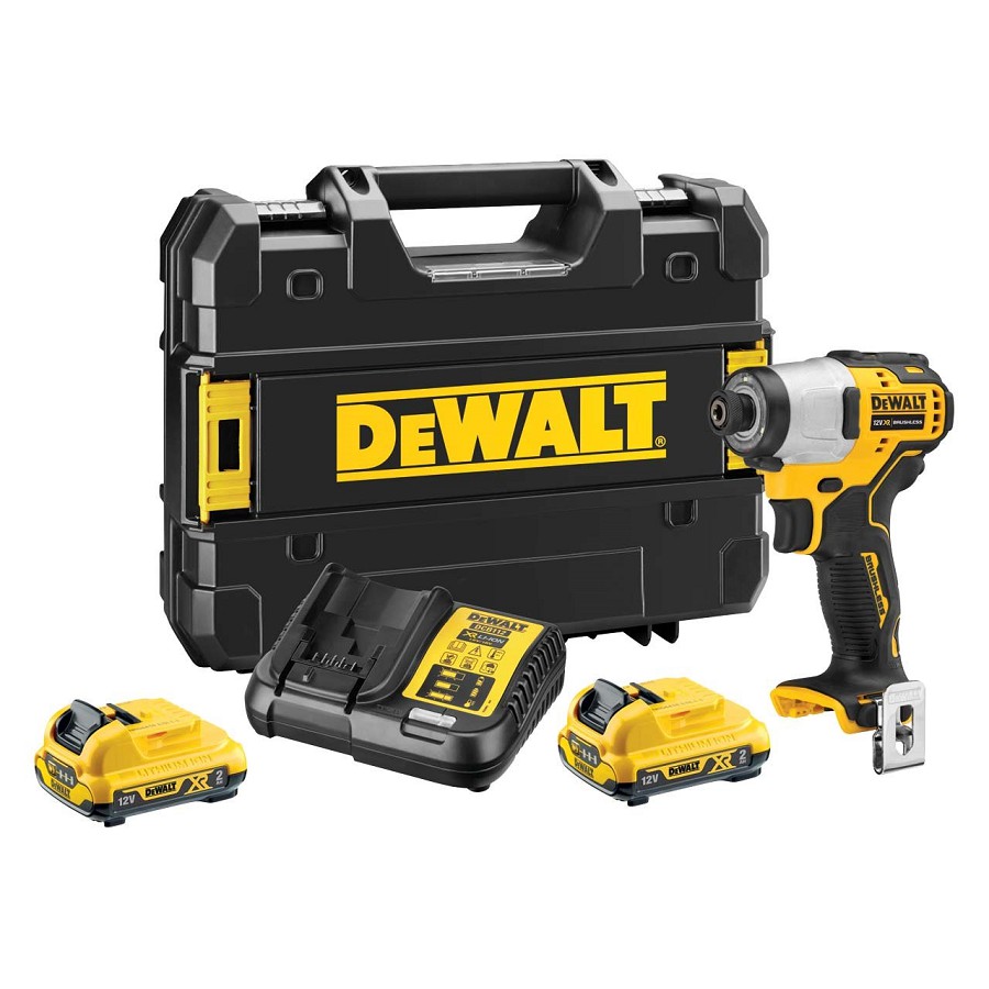 Máy vặn vít cầm tay dùng pin Dewalt DCF801D2-KR| 12V | Bảo hành 3 năm | Chính hãng