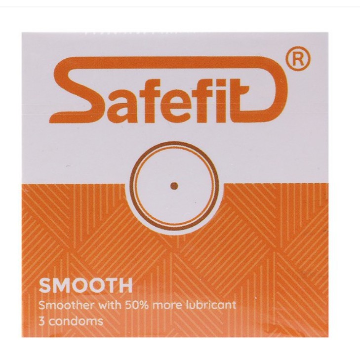 Bao cao su Safefit siêu mỏng (hộp gồm 3 bcs)
