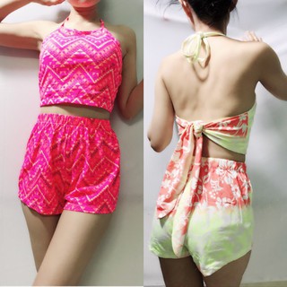 Bikini nữ hai mảnh quần short áo cột dây Đẹp Store 257