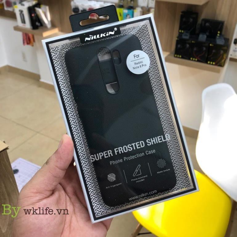 Ốp lưng Nillkin Sần Xiaomi Mi Note 8, Mi Note 8 pro Chính hãng