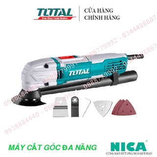 Máy cắt góc rung đa năng total ts3006 | máy cưa góc công suất 300w tốc độ không tải 10.000 - 20.000/min có chế độ chỉnh