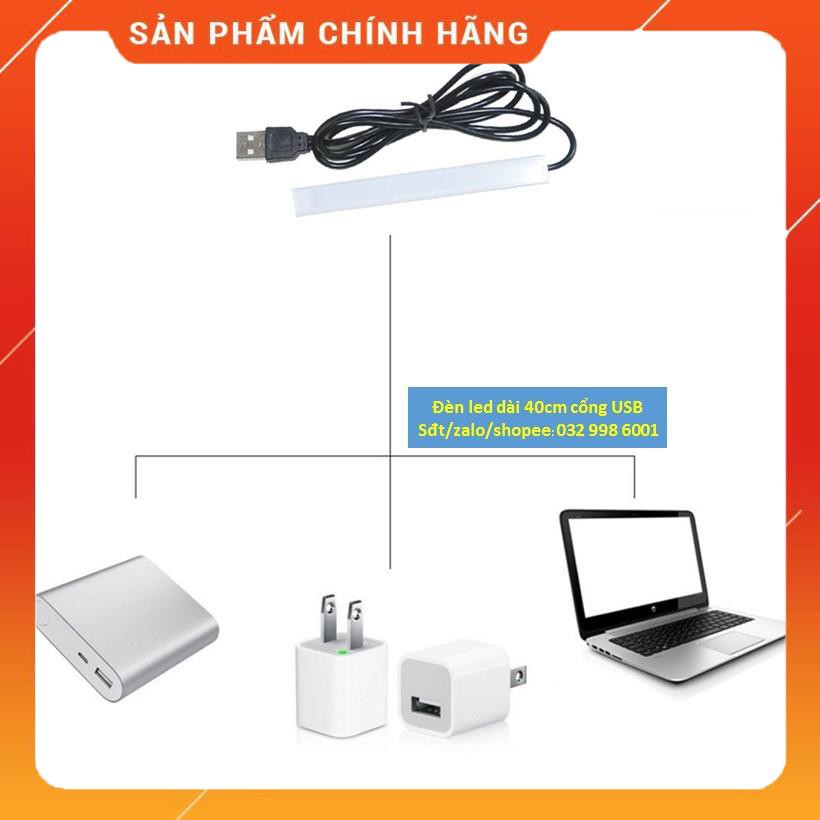 Đèn USB 36Led dài 40cm tản nhiệt nhôm có công tắc