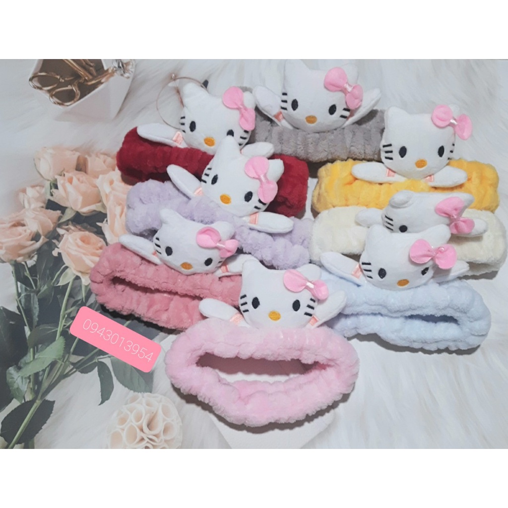 Băng đô rửa mặt nhiều hình cute