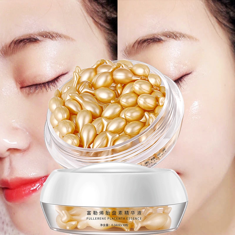 Tinh Chất Dưỡng Ẩm Se Khít Lỗ Chân Lông Dạng Viên Nang Fullerene