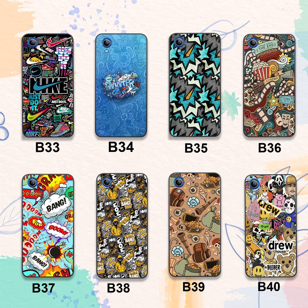 HÀNG HOT   Ốp Vivo Y91(1814) - Vivo Y91c(1820) - Vivo Y93 in hình họa tiết độc lạ chất