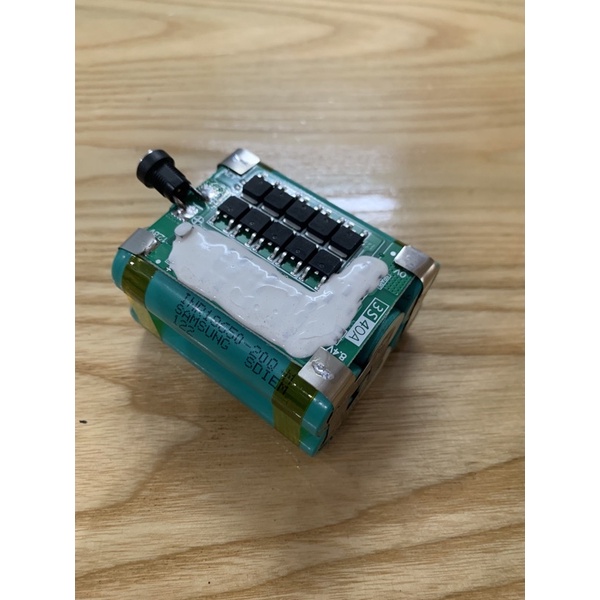 Pin Nationa Lùn, Cao 12,6v - 3S2P xả 30-60A mạch 3S-40A