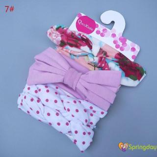 Set 3 Băng Đô Thắt Nơ Cho Bé Gái