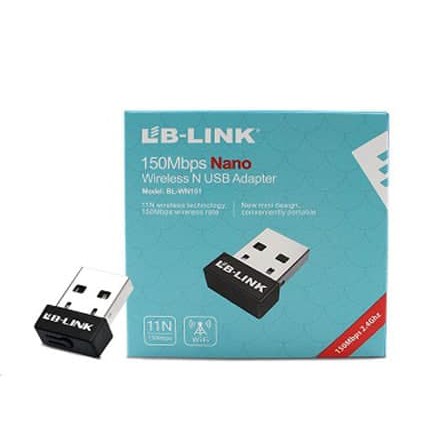 Bộ thu LB-Link BL-WN151-150Mbps Nano Wireless N USB Adapter-Bảo hành 24 tháng