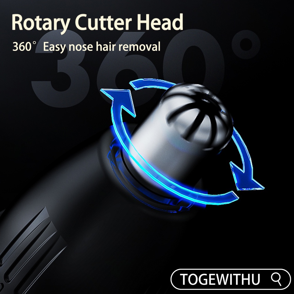 Máy tỉa lông mũi TOGEWITHU không đau sạc USB Cao cấp cho nam nữ