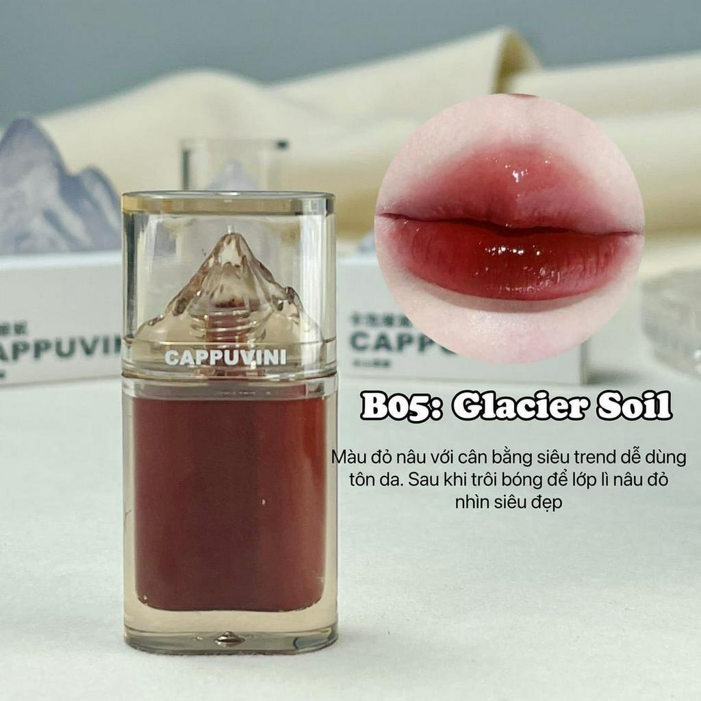 Son Núi Băng Dạng Kem Tint Cappuvini Son Dưỡng Có Màu Nội Địa Trung