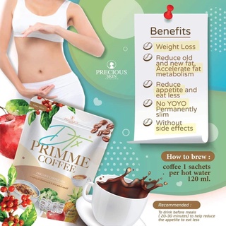 01 Túi Cà Phê Hoà Tan DTX PRIMME Coffee Thái Lan (10 gói nhỏ)