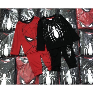 Bộ siêu nhân nhện hàng next đỏ đen chất cotton mỏng phù hợp với bé từ 10 - 20kg