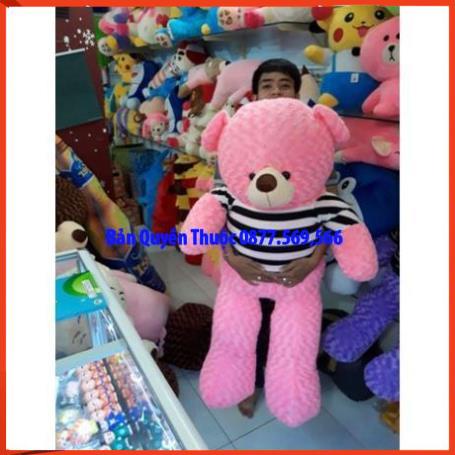 Thú nhồi Bông Teddy Siêu To Màu Nâu Đậm gấu bông giá rẻ cho bé cao cấp bảo hành 6 tháng