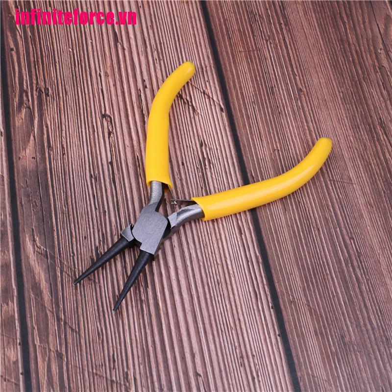 Kìm Mũi Tròn Mini Bằng Carbon Làm Đồ Thủ Công Chuyên Dụng