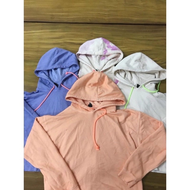 ( FEEESIZE) Áo Hoodie Nữ Dáng Croptop Wild Fable Xuất Xịn Chất Nỉ Bông Siêu Ấm