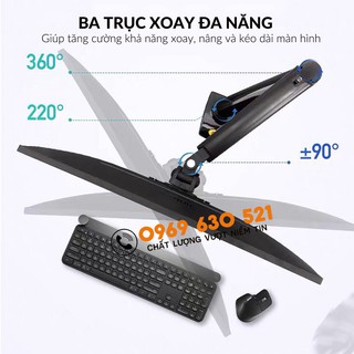 Giá Treo Màn Bình NB-F80 Phiên Bản 2021 - Tải Trọng 9Kg - Hỗ Trợ Màn 17-30Inch