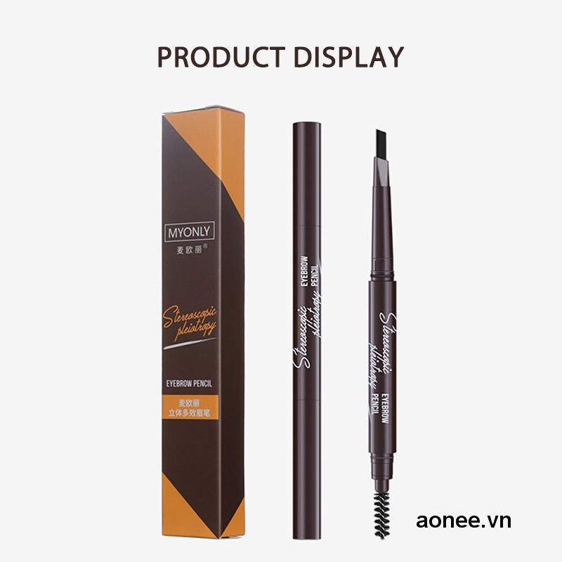 ✨✨Bút chì kẻ chân mày hai đầu chống thấm nước