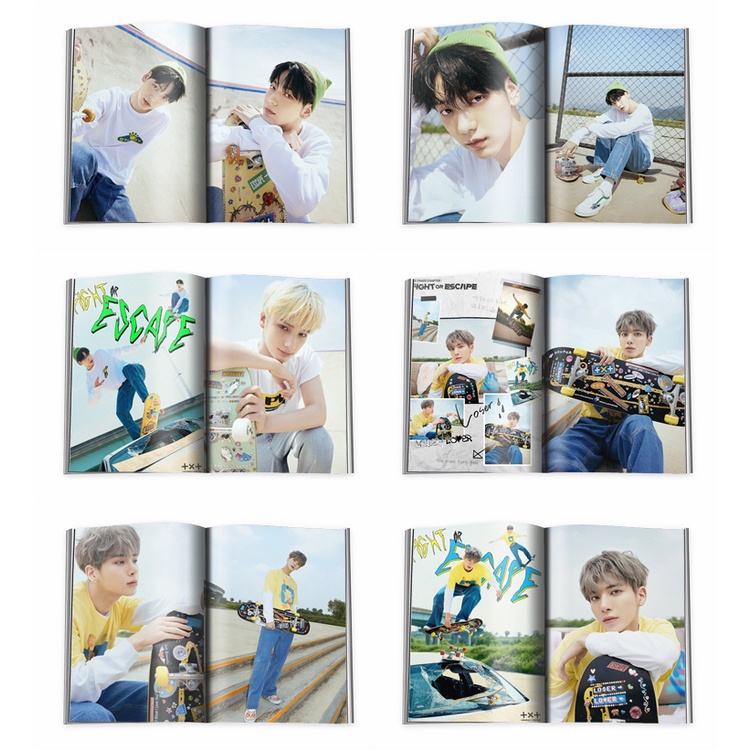 Album ảnh Mini hình nhóm nhạc TXT FIGHT OR ESCAPE