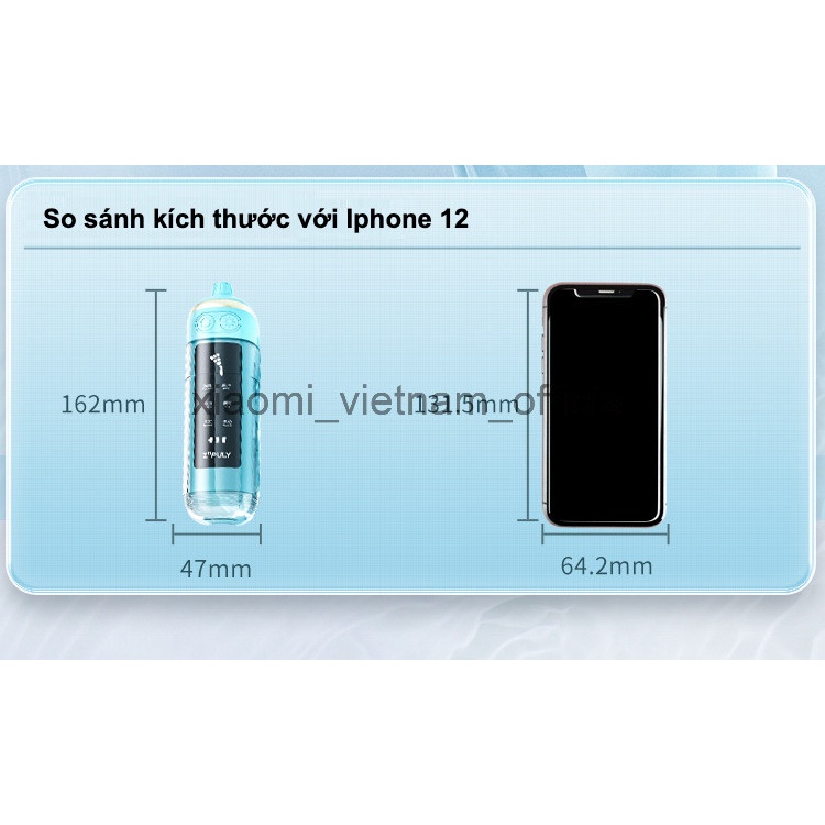 Máy tăm nước Xiaomi Enpuly L13 mẫu mới 2022, dung tích lớn 180ML,với 6 cấp độ ,4 đầu phun, pin tới 70 ngày