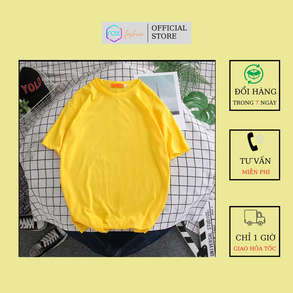 Áo thun unisex form rộng, áo phông nam nữ tay lỡ, vải cotton mềm mát, chất vải mịn không xù | BigBuy360 - bigbuy360.vn