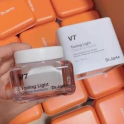 Kem V7 Toning Light Dr.Jart chính hãng Hàn Quốc hộp vuông 50ml 2020